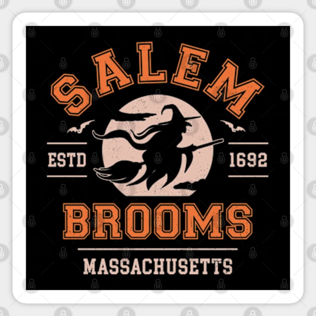 Salem Brooms Sticker by Three Meat Curry